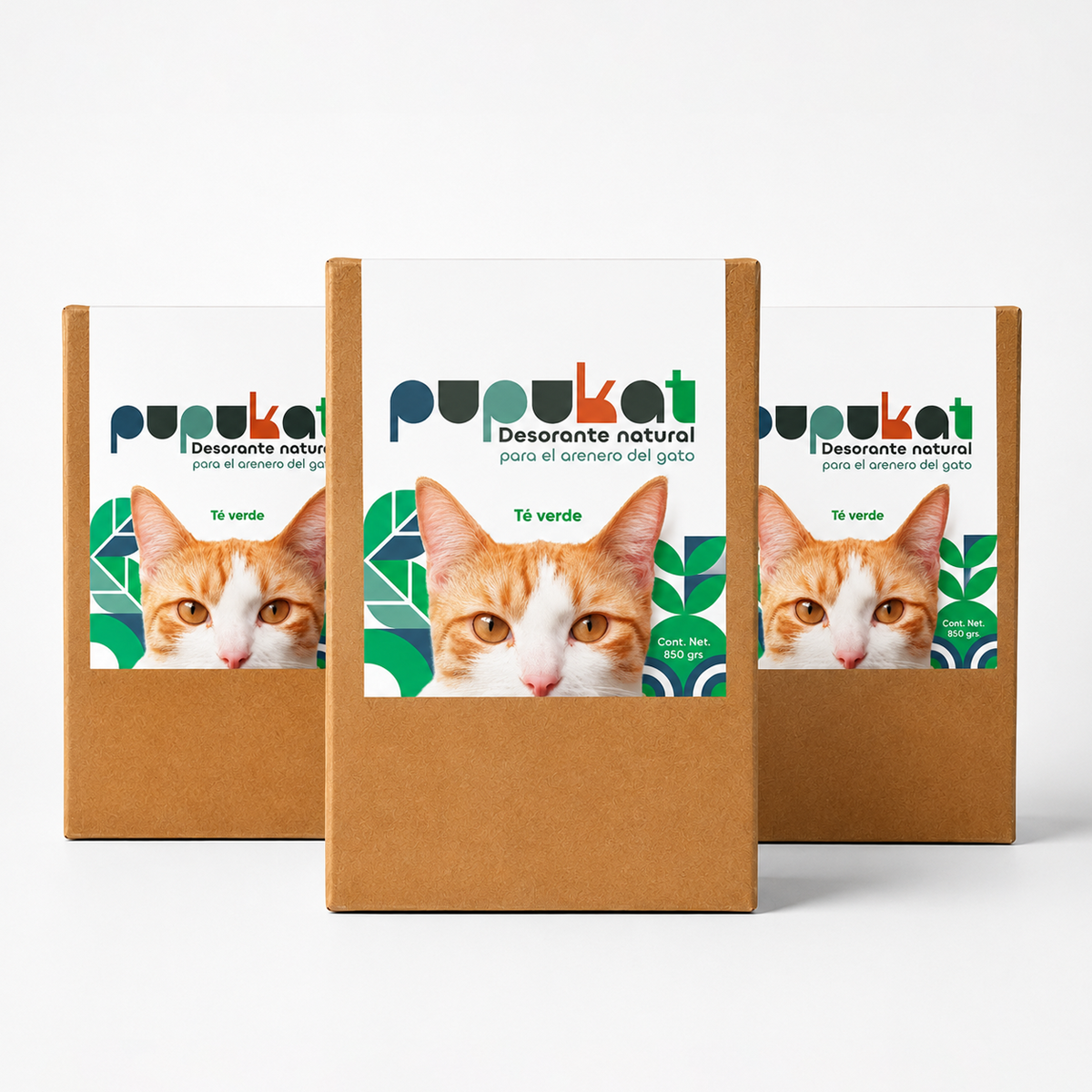 Pupukat Pack 3 — Té Verde